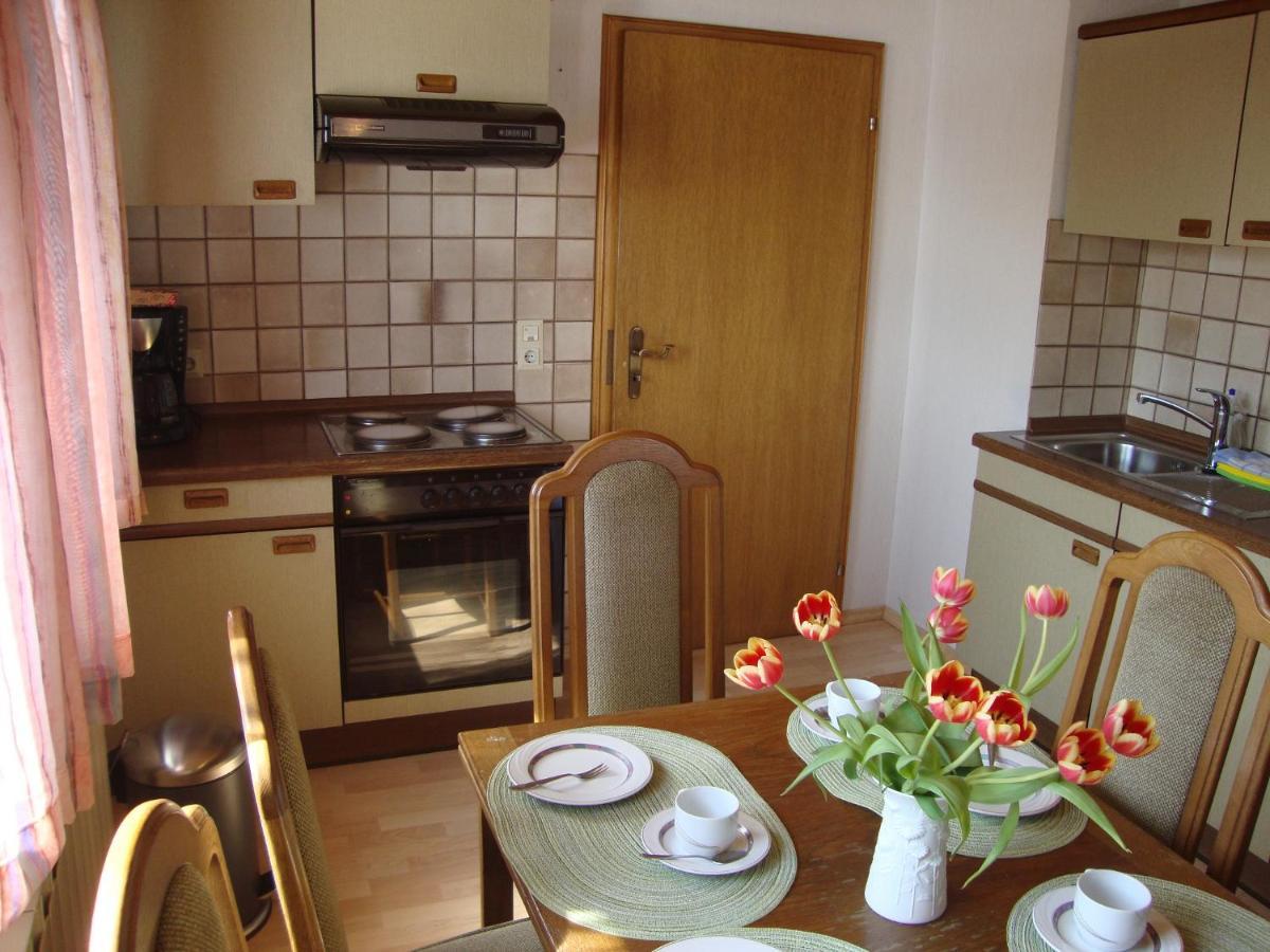 Apartmán Haus Reif Dombuhl Exteriér fotografie